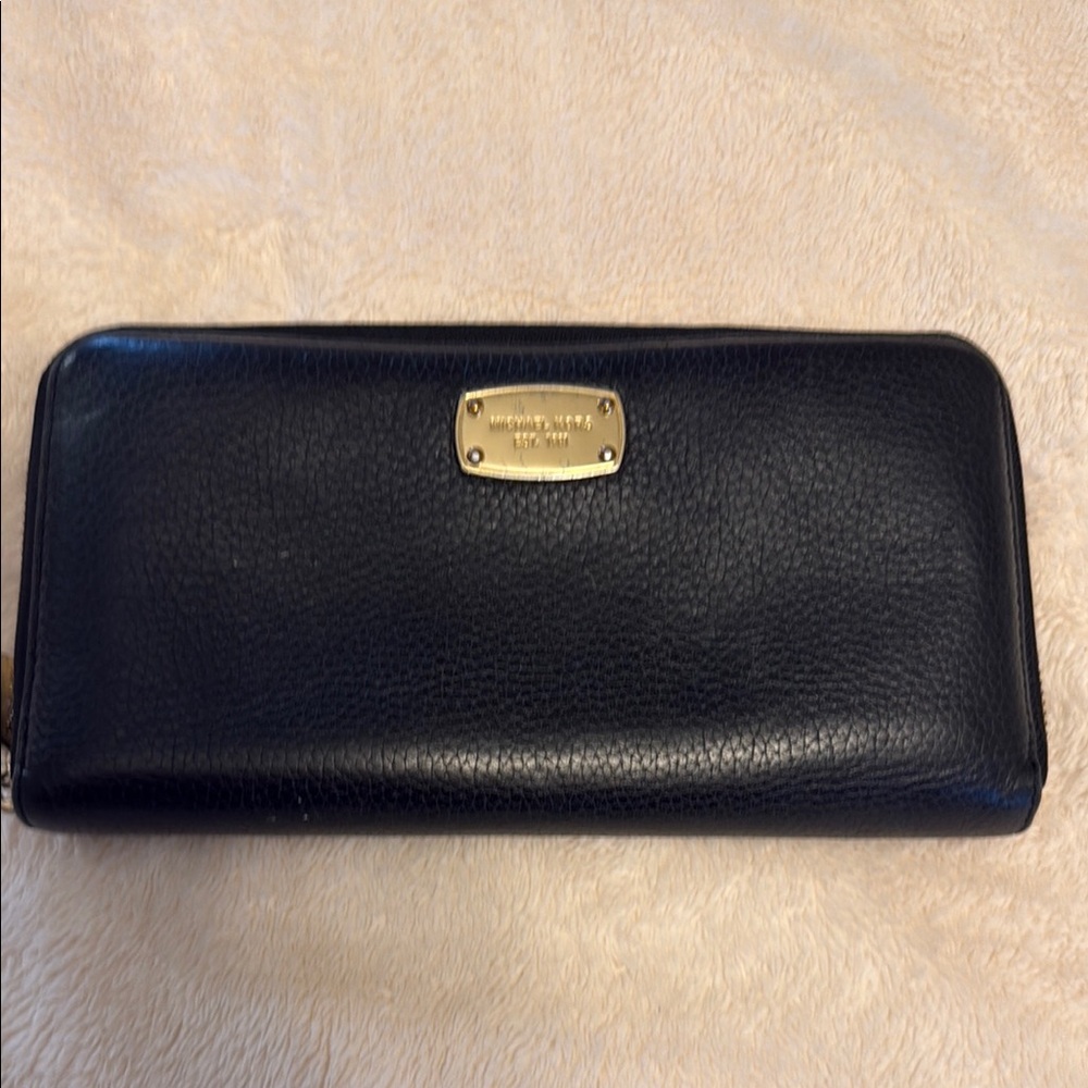 Michael Kors Black Leather Wallet